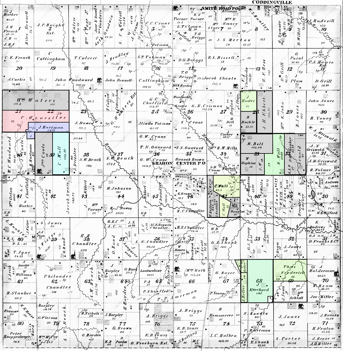 A Brief History of Sharon Center, Medina County, Ohio